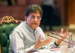 Union Minister Piyush Goyal meets Development Minister of Greece, Takis Theodorikakos