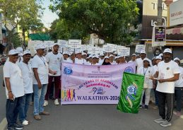 Akashvani Puducherry organises walkathon to commemorate 90 years of Akashvani