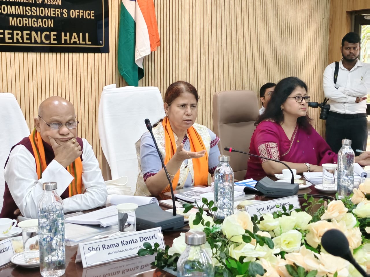 মৰিগাঁও  জিলা উন্নয়ন সমিতিৰ বৈঠকত বিভিন্ন বিভাগৰ কাম-কাজৰ পৰ্যালোচনা অভিভাৱক মন্ত্ৰী অজন্তা নেওগৰ
