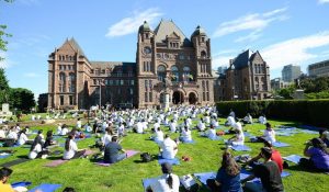 Yoga enthusiasts across Western countries celebrate International Yoga Day 2026