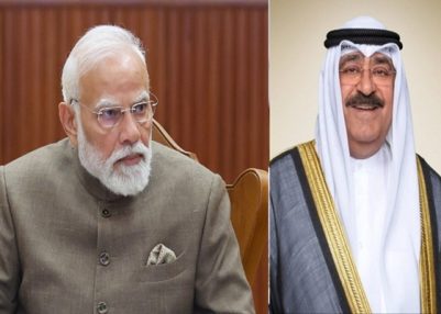 PM Modi, Amir of Kuwait Discuss West Asia Security Situation Over Phone