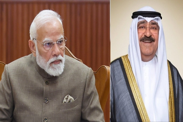 PM Modi, Amir of Kuwait Discuss West Asia Security Situation Over Phone