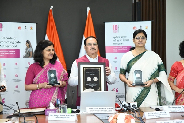Union Minister JP Nadda Launches Celebrations Marking 10 Years of PM Surakshit Matritva Abhiyan