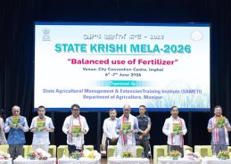 Manipur CM Yumnam Khemchand Singh advocates use of organic fertilisers at State Krishi Mela 2026