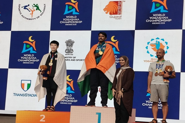 India tops medal table with 7 medals at World Yogasana Sports Championship 2026
