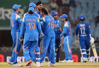 2nd ODI: India beat Afghanistan by 170 runs in three-match series