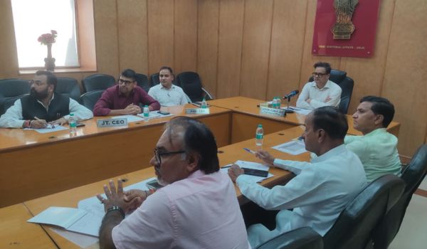 Delhi CEO holds meeting with political parties on Special Intensive Revision