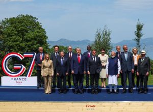 G7 nations announce global health and development initiatives with support from partner countries, including India