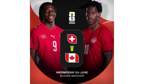 FIFA World Cup: Canada to take on Switzerland in Group B match at Vancouver tonight