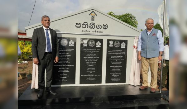 India hands over 24 newly constructed houses in Sri Lanka’s Kurunegala District