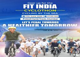Sports Minister Mansukh Mandaviya to lead Fit India Cyclothon in Mumbai on June 17