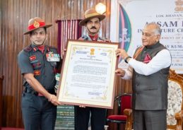 Mizoram Governor General Vijay Kumar Singh honours 20th Battalion Assam Rifles