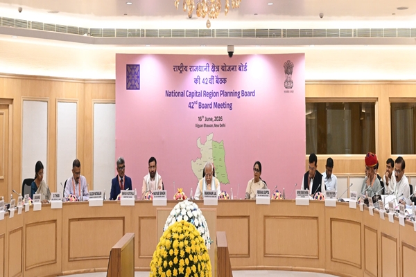 Housing and Urban Affairs Minister Manohar Lal chairs 42nd NCR Planning Board meeting