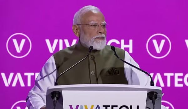 PM Modi projects India as global hub of innovation and technology at VivaTech 2026 in Paris
