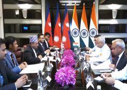 EAM Jaishankar holds talks with his Nepalese counterpart Shisir Khanal in Delhi