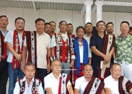 Nagaland: Padma Shri Awardee Guru Sangyusang Pongener Receives Warm Welcome in Dimapur