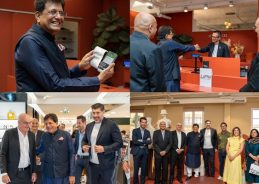 Commerce Minister Piyush Goyal launches UPI at Nice Massena in France