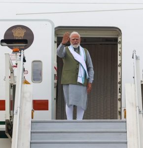 Prime Minister Narendra Modi departs for France and Slovakia for 6-day visit