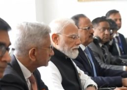 Bilateral talks underway between PM Modi & President of Seychelles Patrick Herminie in Victoria