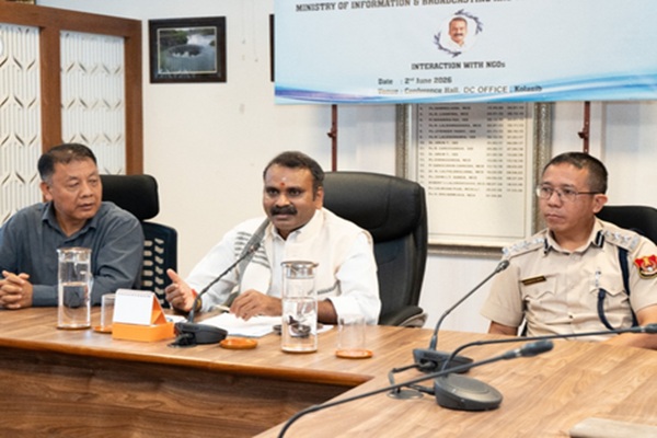 MoS Dr L. Murugan calls for participation in nation-building under Viksit Bharat 2047 in Mizoram