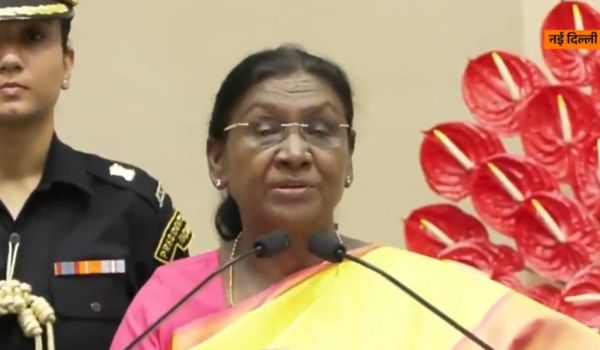राष्ट्रपति द्रौपदी मुर्मु ने जनजातीय विकास पर राष्ट्रीय सम्मेलन का उद्घाटन किया