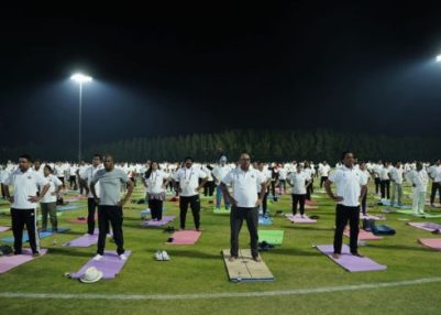 Over 2,000 Join International Day of Yoga Celebrations in Qatar