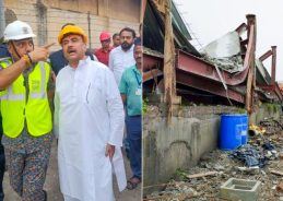 West Bengal: CM Suvendu Adhikari visits Kolkata godown-collapse site