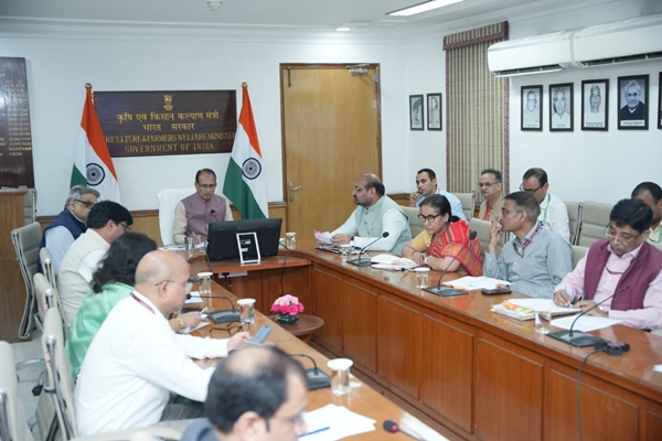 Agriculture Minister Shivraj Singh Chouhan reviews preparations for Kharif 2026 season