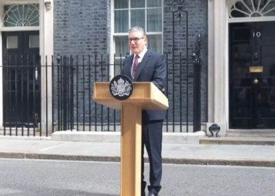 UK Prime Minister Keir Starmer announces resignation