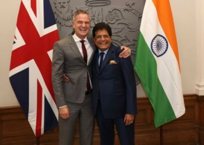Union Minister Piyush Goyal holds talks with UK Trade Secretary Peter Kyle in London