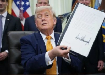 US President Trump signs two executive orders to secure American leadership in quantum technology