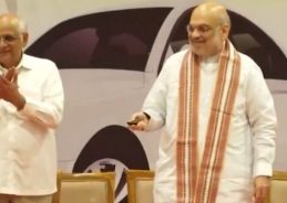 Union HM Amit Shah launches cooperative based taxi service, ‘Bharat Taxi’ in Gujarat