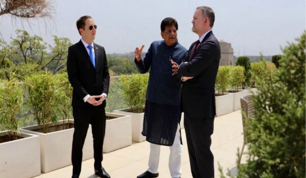 Union Minister Piyush Goyal meets US Trade Representative and US Ambassador in New Delhi