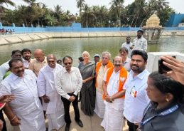 FM Nirmala Sitharaman inaugurates restored historic Muzhiyan Kulam in Puducherry