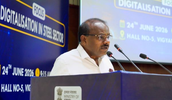 Heavy Industries Minister H. D. Kumaraswamy urges steel industry to embrace digitalization