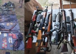 Joint Security Forces recover huge cache of arms and ammunition in Manipur’s Kangpokpi district