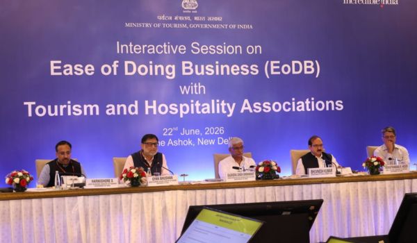 Union Minister Gajendra Singh Shekhawat participates in tourism EoDB session