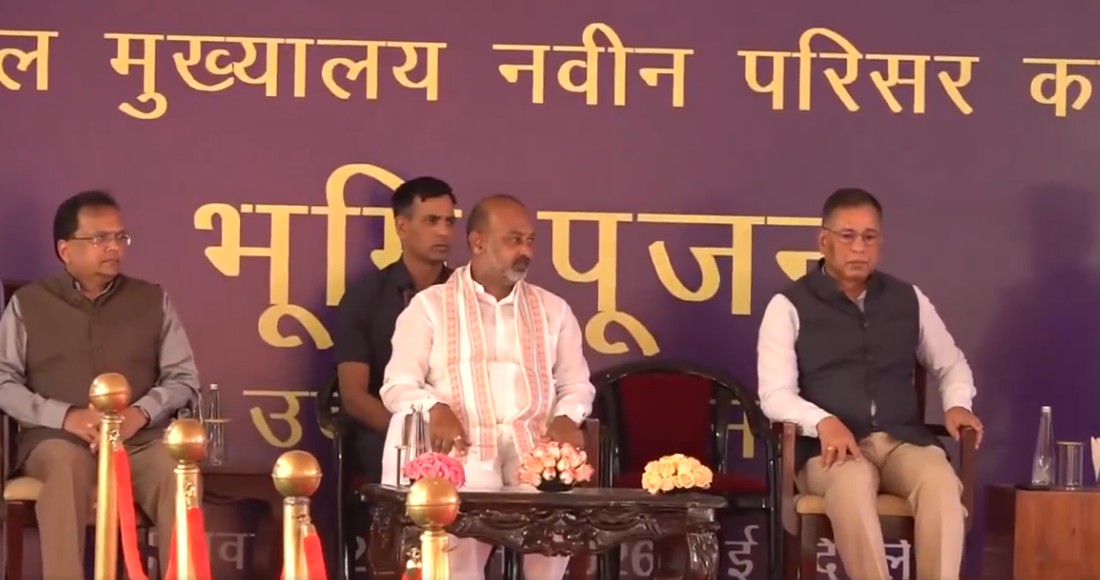गृह राज्य मंत्री बंडी संजय कुमार ने देश के विकास में सीआईएसएफ की अहम भूमिका पर ज़ोर दिया