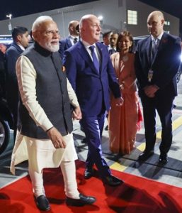 PM Modi concludes his three-nation tour; Departs for India after holding extensive talks with New Zealand PM Christopher Luxon