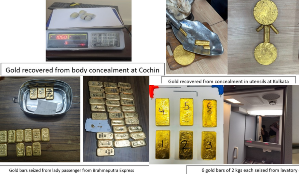 DRI seizes over 27 kg smuggled gold; 12 arrested in nationwide crackdown