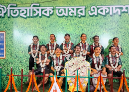 মোহনবাগান দিবস উদযাপন উপলক্ষে দু’দিনের অনুষ্ঠান আজ শুরু হয়েছে। মোহনবাগান দিবস উদযাপন উপলক্ষে দু’দিনের অনুষ্ঠান আজ শুরু হয়েছে।