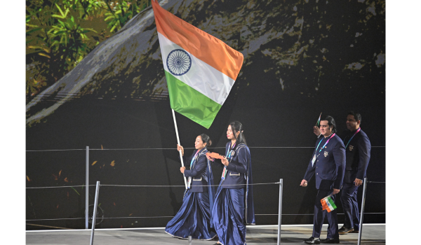 23rd Commonwealth Games begin in Glasgow with colourful opening ceremony