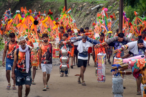 Kanwar Yatra begins in Haridwar with elaborate security arrangements