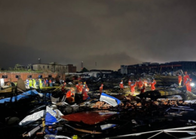 Eight killed as severe storms batter central China