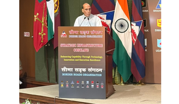 Defence Minister Rajnath Singh highlights role of advanced infrastructure in nation-building
