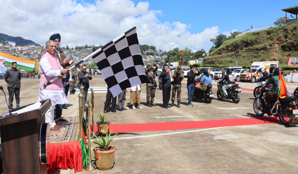 Assam Rifles organises bike rally in Kohima to mark Kargil Vijay Diwas