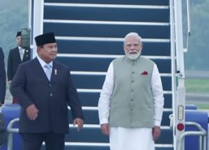 PM Modi reaches Indonesia in the first leg of 3-nation visit