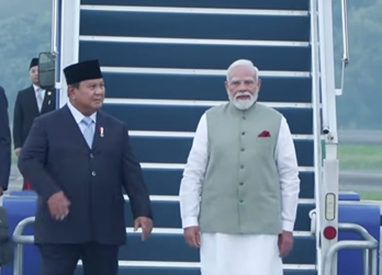PM Modi reaches Indonesia in the first leg of 3-nation visit