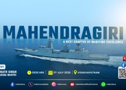 Indian Navy to commission indigenous stealth frigate Mahendragiri in Visakhapatnam today