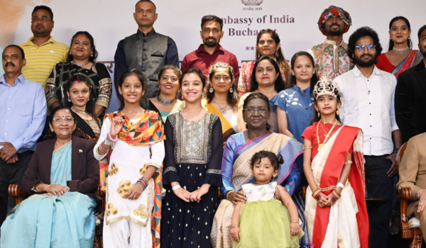 President Droupadi Murmu lauds Indian community’s contribution to India-Romania partnership